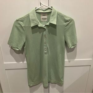 Linksoul women’s golf polo small mint green NWT